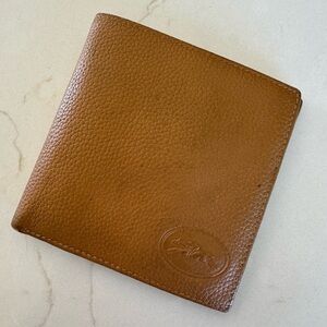 Longchamp Leather Wallet Coin/Credit Card/ Bill Holder